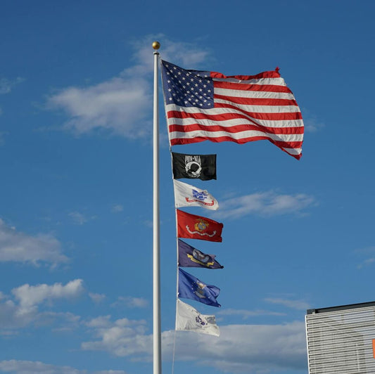 Displaying Military Branch Flags with Pride at Home