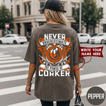 NEVER UNDERESTIMATE THE POWER OF CORKER