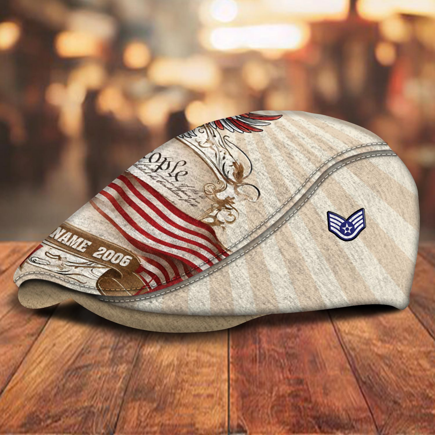 Personalized U.S. Air Force  Veteran Cap – Custom Name & Years of Service