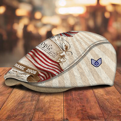 Personalized U.S. Air Force  Veteran Cap – Custom Name & Years of Service
