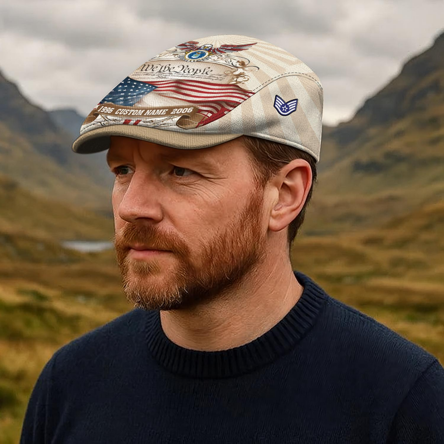Personalized U.S. Air Force  Veteran Cap – Custom Name & Years of Service