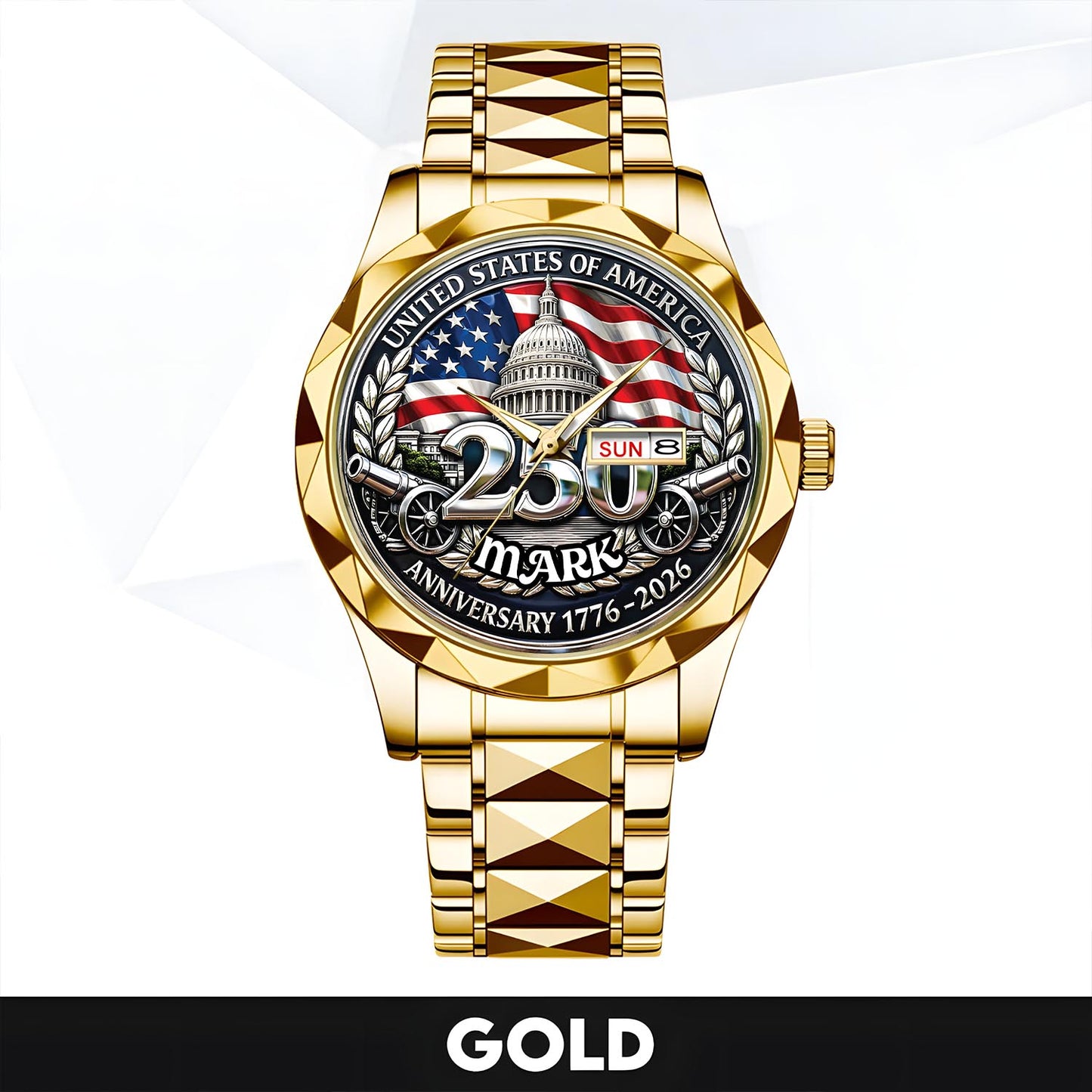 MARK - TC01WT005 - Customized USA 250th Anniversary Capitol Watch