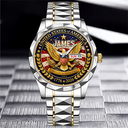 JAMES - TC01WT009 - Customized 250th Anniversary USA Watch