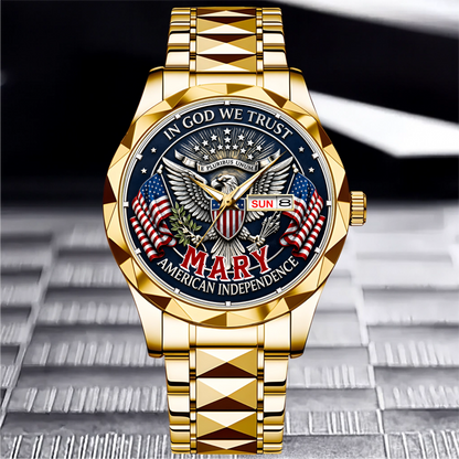 MARY - TC01WT007 - Customized USA 250th Anniversary Capitol Watch