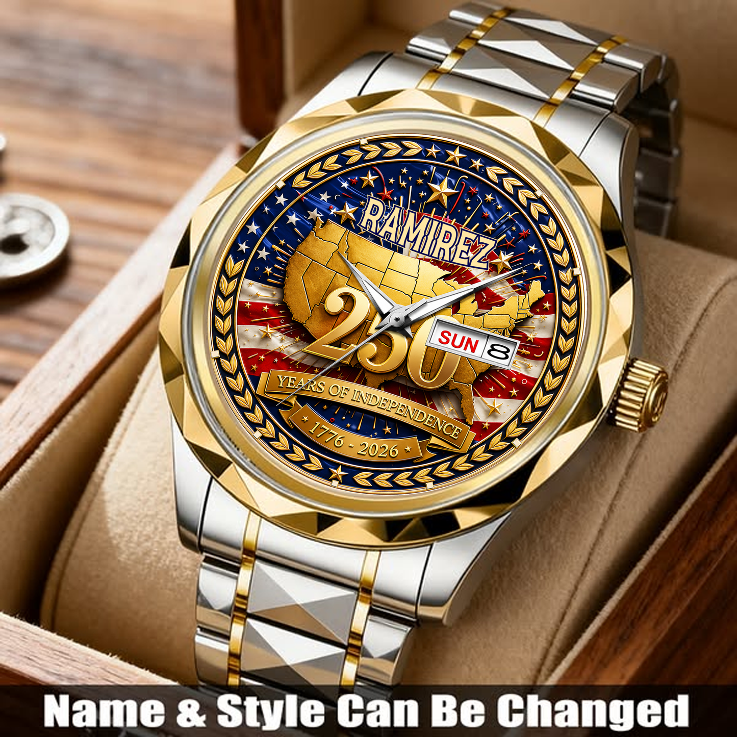 RAMIREZ - TC01WT010 - Customized 250th Anniversary USA Watch