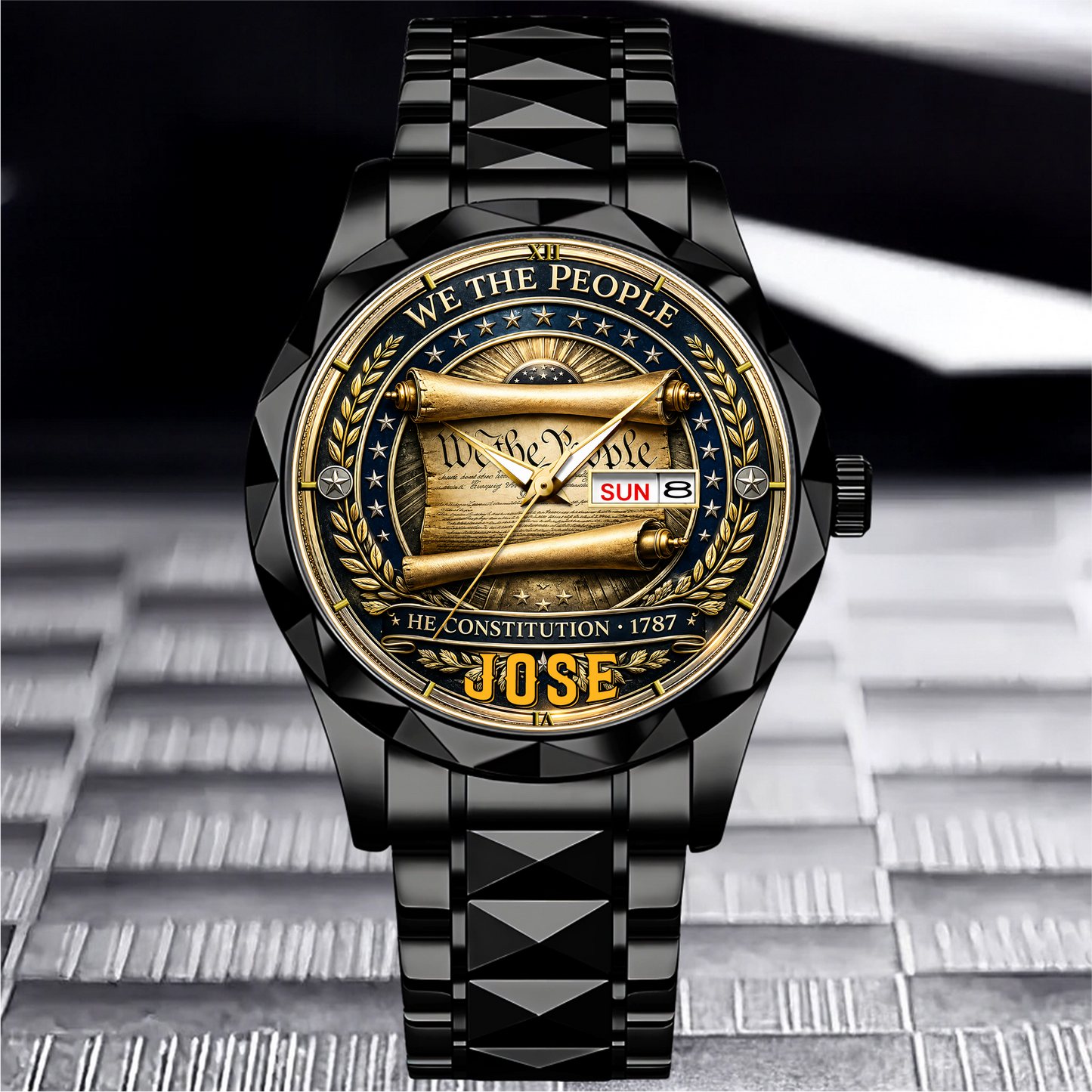 JOSE - TC01WT008 - Constitution & Liberty Customized America 250th Anniversary Watch