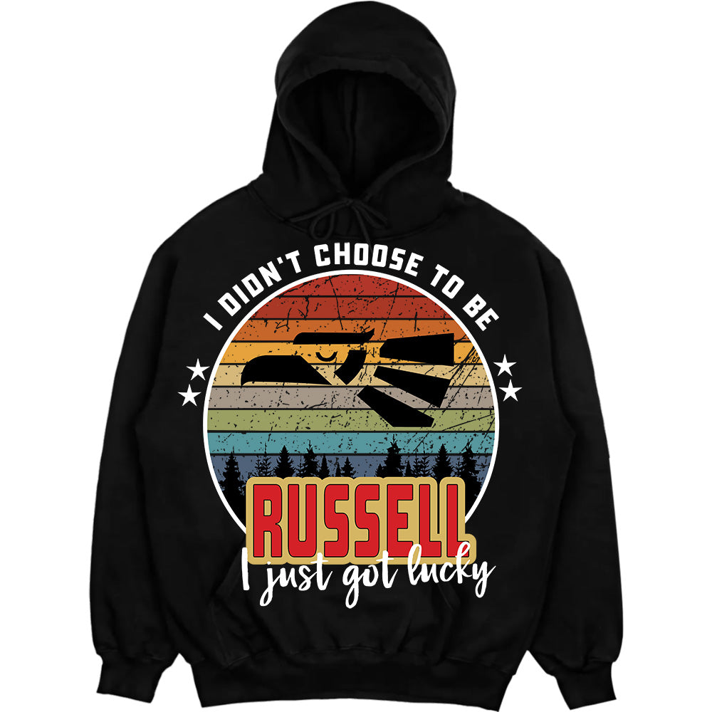 RUSSELL - I Didnt Choose To Be, I Just Got Lucky
