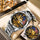 BRIAN - TC01WT004 - Liberty Statue & Flag Customized America 250th Anniversary Watch