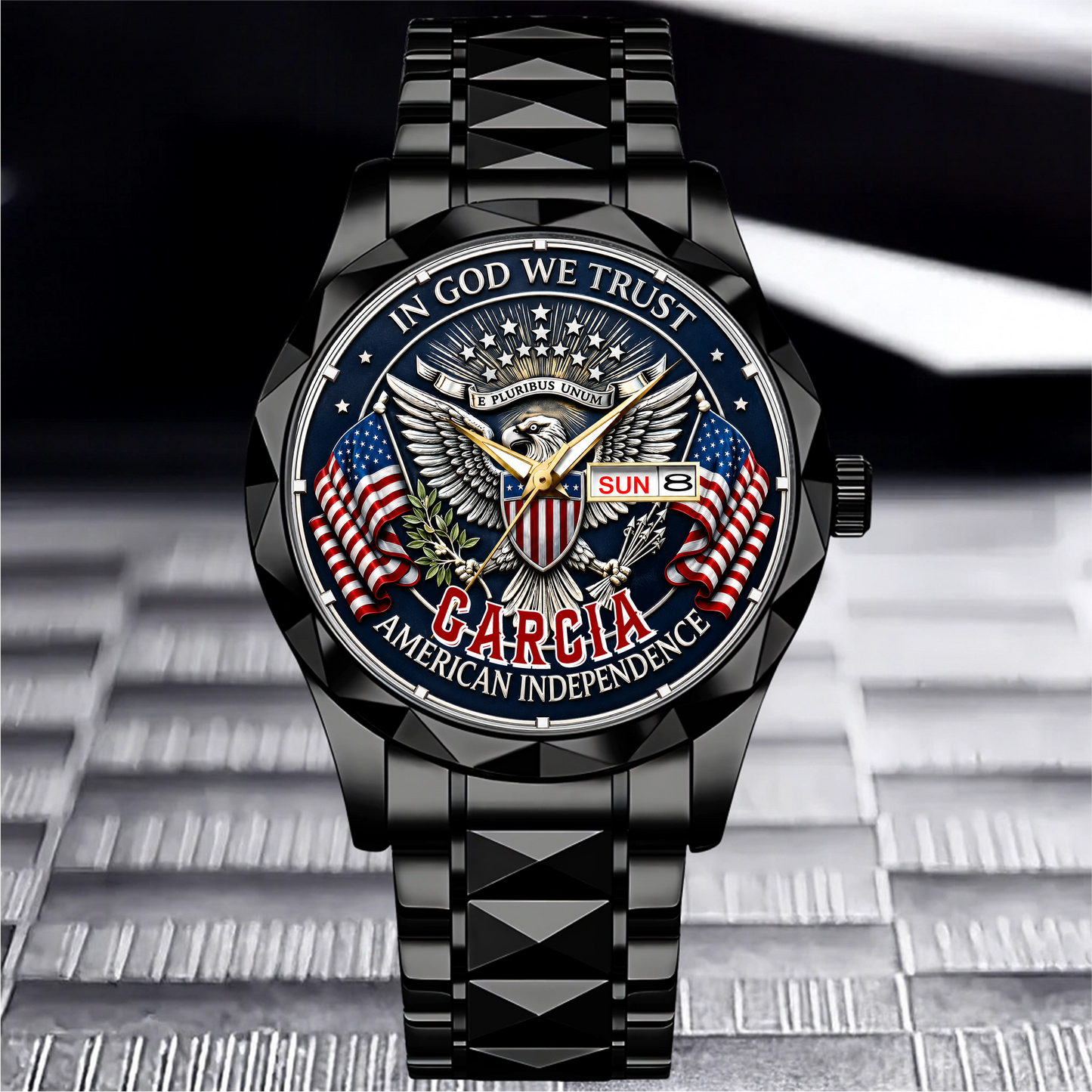 GARCIA - TC01WT007 - Customized USA 250th Anniversary Capitol Watch