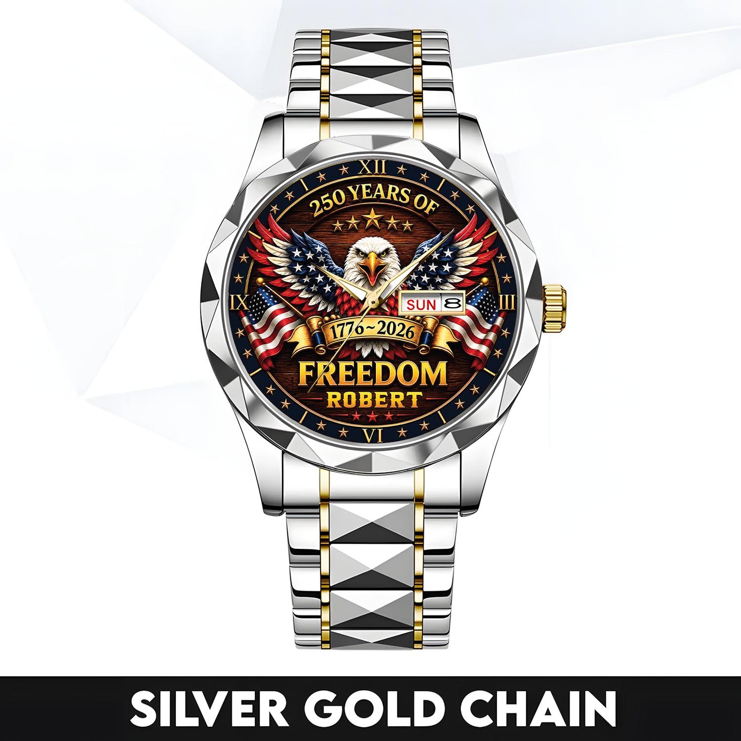 ROBERT - TC01WT003 - United State 250th Anniversary Customized Watch