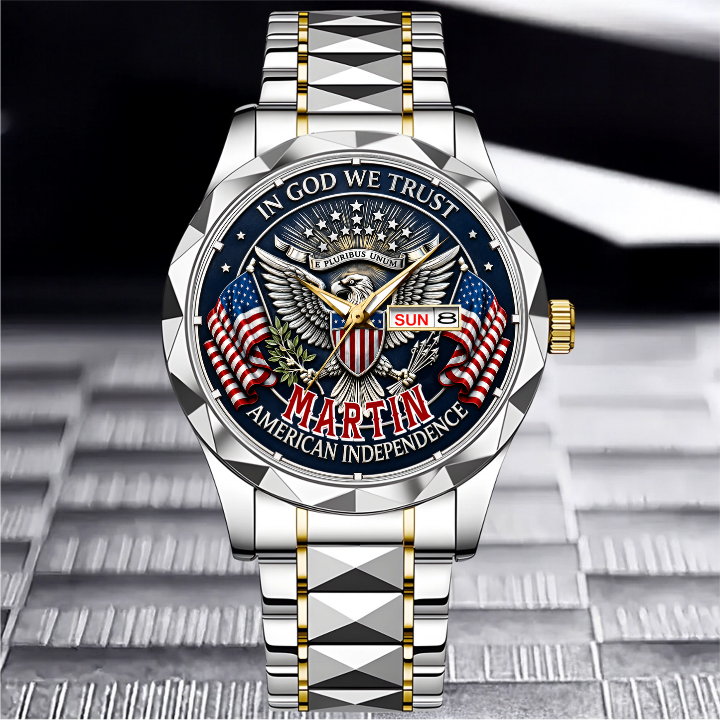 MARTIN - TC01WT007 - Customized USA 250th Anniversary Capitol Watch