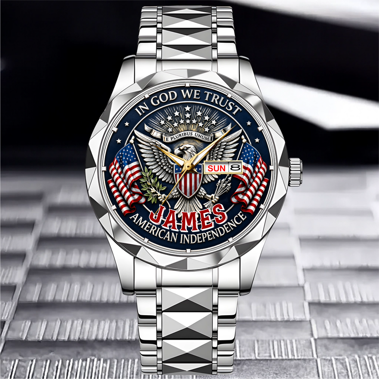 JAMES - TC01WT007 - Customized USA 250th Anniversary Capitol Watch