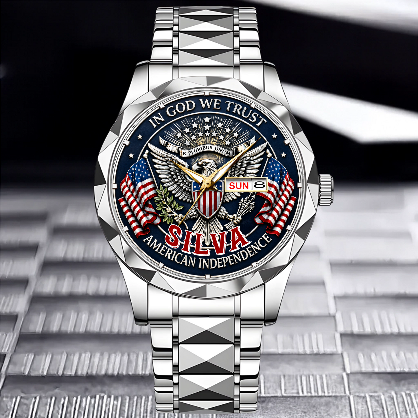 SILVA - TC01WT007 - Customized USA 250th Anniversary Capitol Watch