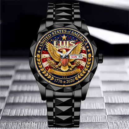 LUIS - TC01WT009 - Customized 250th Anniversary USA Watch