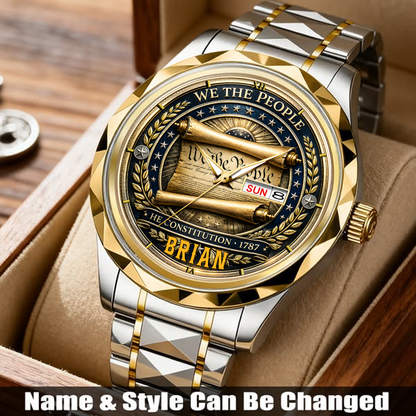 BRIAN - TC01WT008 - Constitution & Liberty Customized America 250th Anniversary Watch