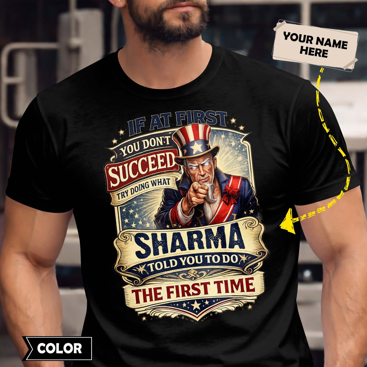 SHARMA - TC01TS018 - If At First You Don't Succeed, Try Doing What SHARMA Told You To Do The First Time