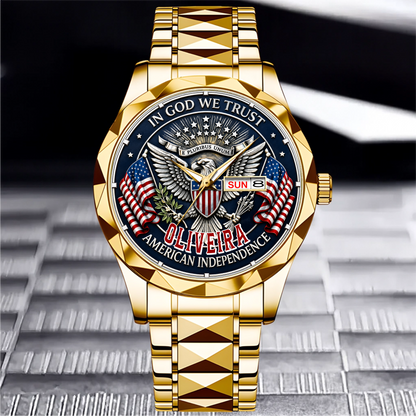 OLIVEIRA - TC01WT007 - Customized USA 250th Anniversary Capitol Watch