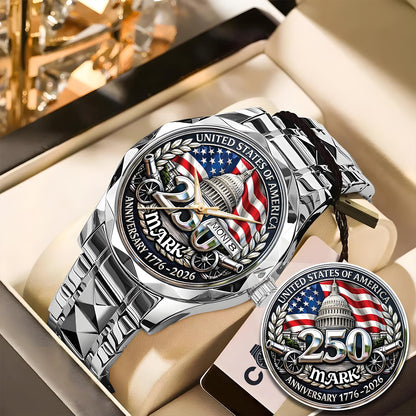 MARK - TC01WT005 - Customized USA 250th Anniversary Capitol Watch