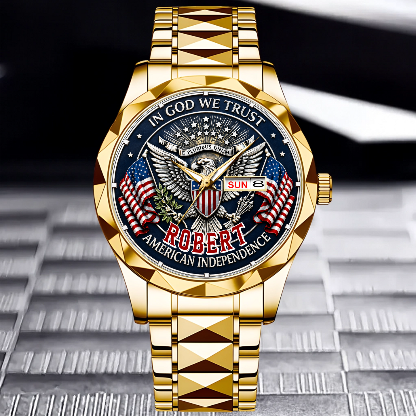 ROBERT - TC01WT007 - Customized USA 250th Anniversary Capitol Watch