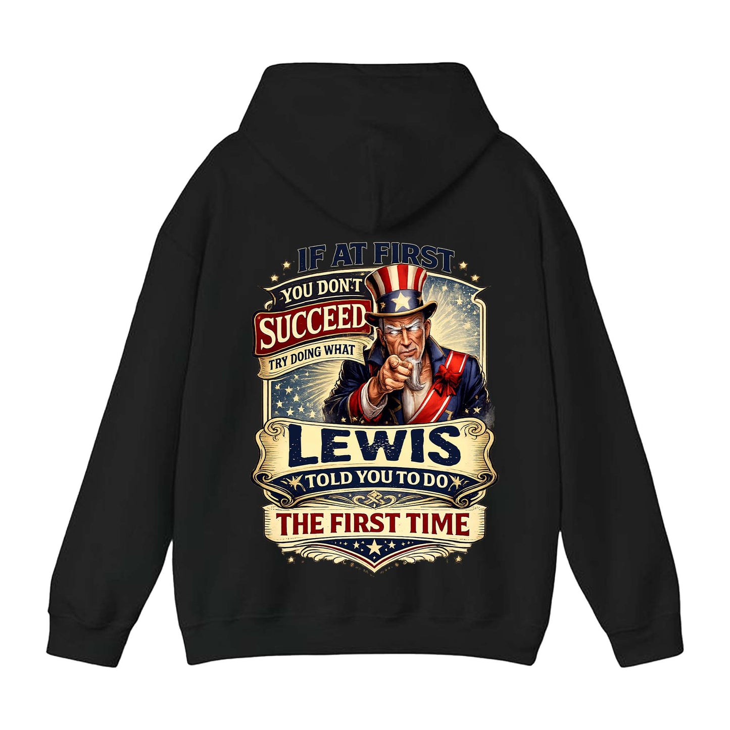 LEWIS - TC01TS018 - If At First You Don't Succeed, Try Doing What LEWIS Told You To Do The First Time