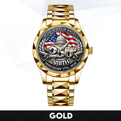 SMITH - TC01WT005 - Customized USA 250th Anniversary Capitol Watch