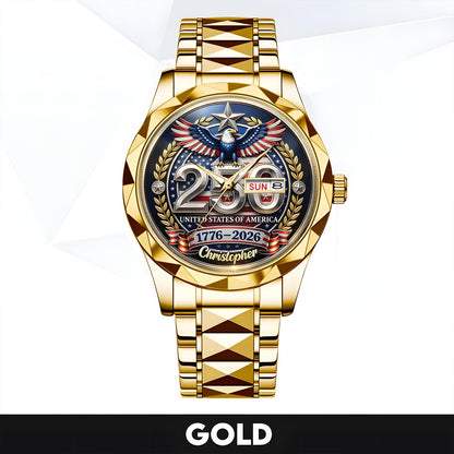 CHRISTOPHER - TC01WT006 - Constitution & Liberty Customized America 250th Anniversary Watch
