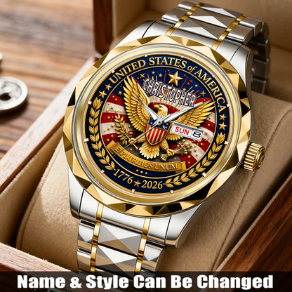 CHRISTOPHER - TC01WT009 - Customized 250th Anniversary USA Watch