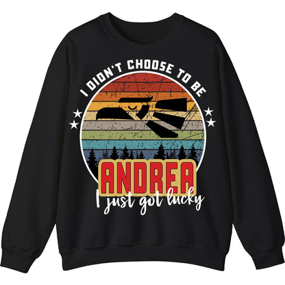 ANDREA - I Didnt Choose To Be, I Just Got Lucky
