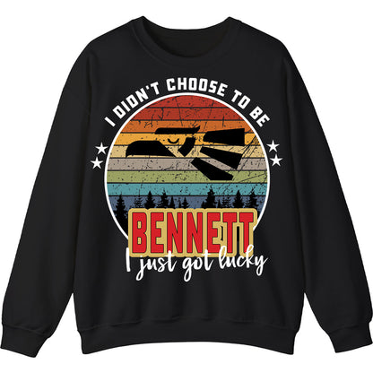 BENNETT - I Didnt Choose To Be, I Just Got Lucky