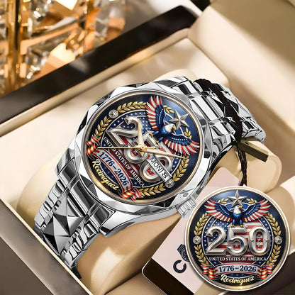 RODRIGUEZ - TC01WT006 - Constitution & Liberty Customized America 250th Anniversary Watch