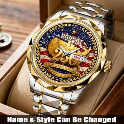 ROBERT - TC01WT010 - Customized 250th Anniversary USA Watch