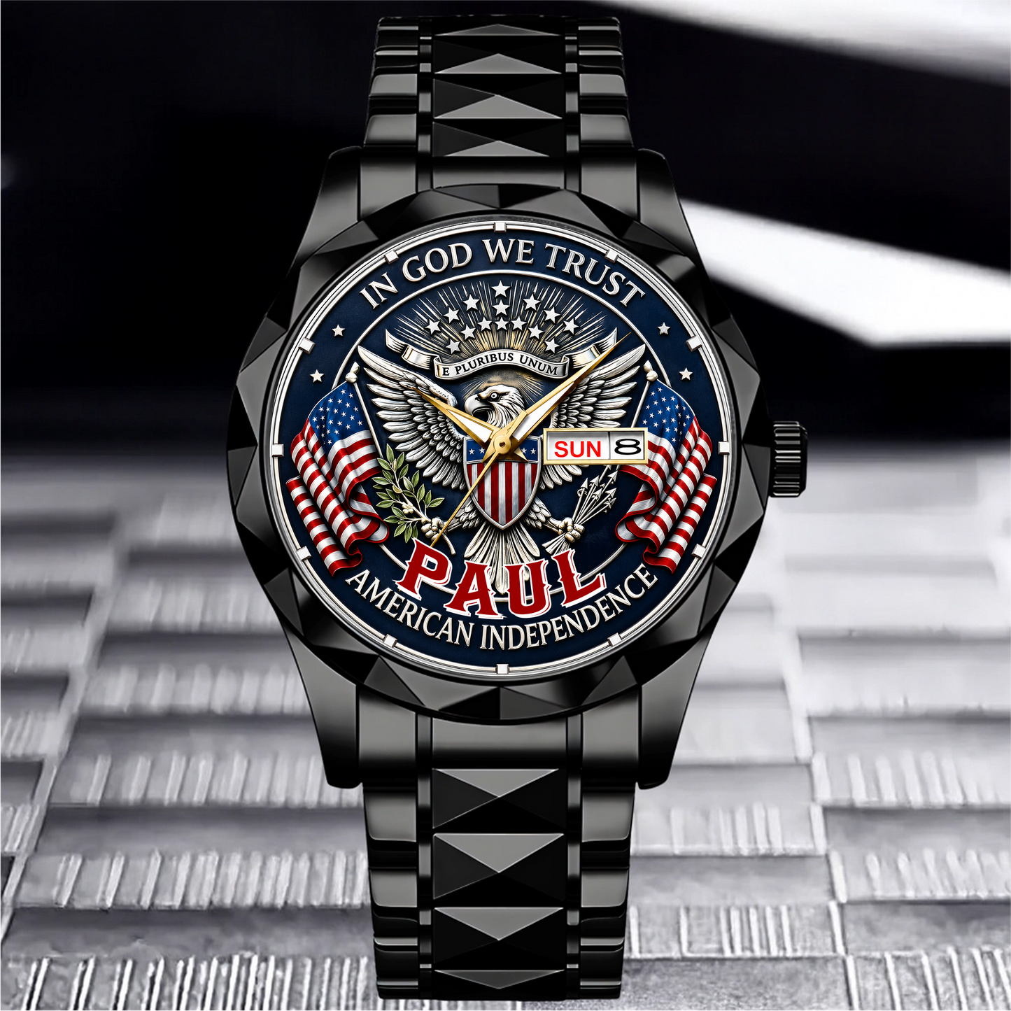 PAUL - TC01WT007 - Customized USA 250th Anniversary Capitol Watch