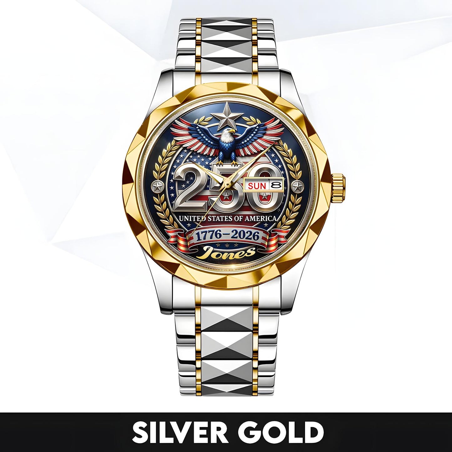 JONES - TC01WT006 - Constitution & Liberty Customized America 250th Anniversary Watch