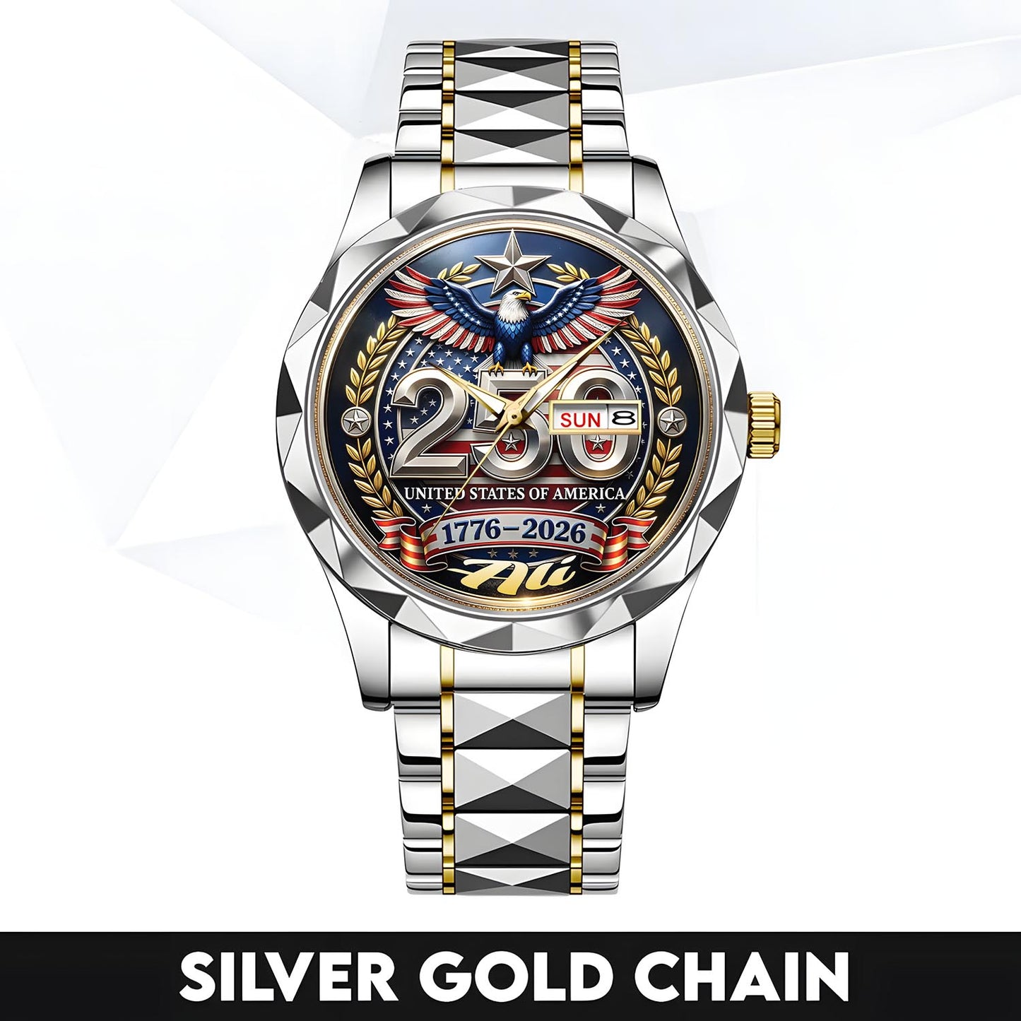 ALI - TC01WT006 - Constitution & Liberty Customized America 250th Anniversary Watch