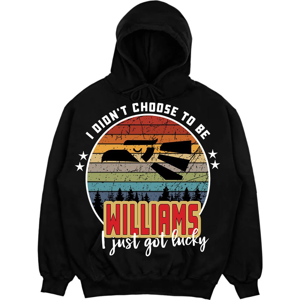WILLIAMS - I Didnt Choose To Be, I Just Got Lucky