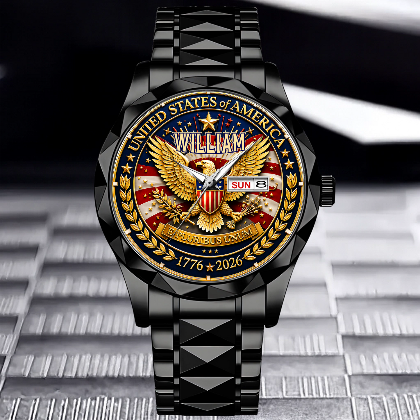 WILLIAM - TC01WT009 - Customized 250th Anniversary USA Watch