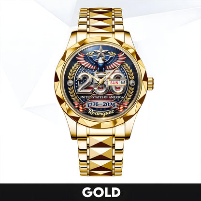 RODRIGUEZ - TC01WT006 - Constitution & Liberty Customized America 250th Anniversary Watch