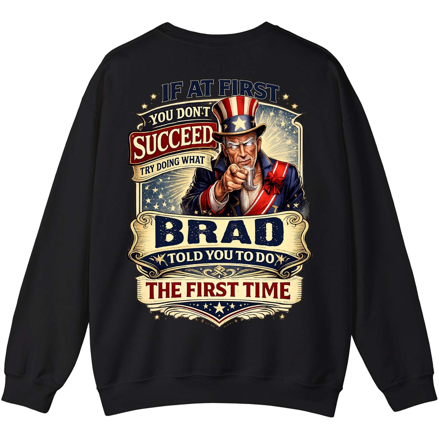 BRAD - TC01TS018 - If At First You Don't Succeed, Try Doing What BRAD Told You To Do The First Time