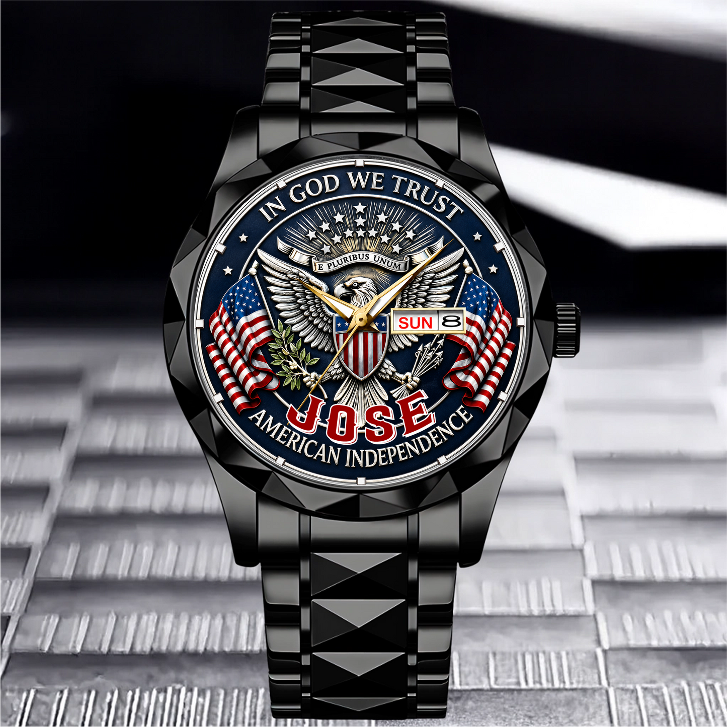 JOSE - TC01WT007 - Customized USA 250th Anniversary Capitol Watch