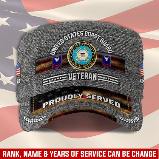US Coast Guard – Military Cap - Legacy Service Crest