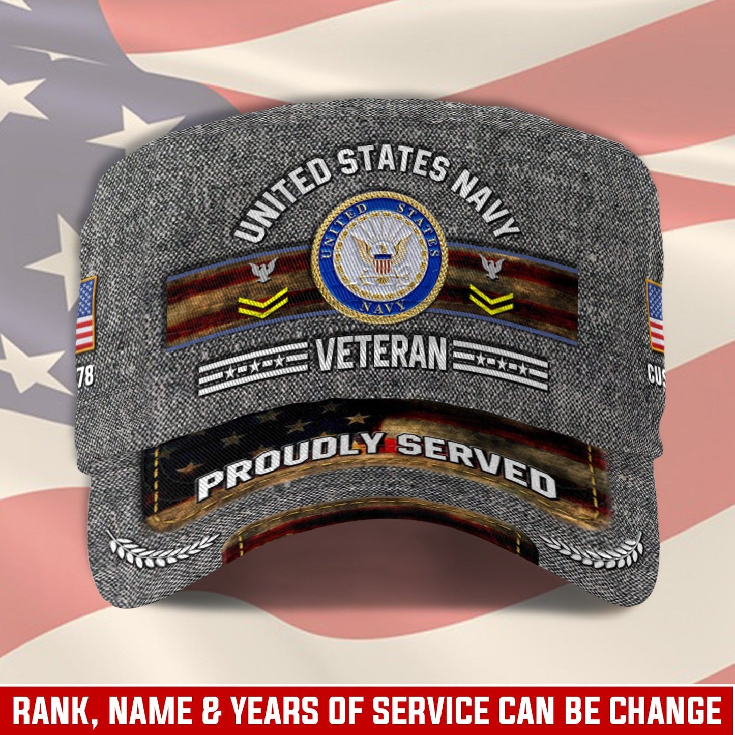 US Navy – Military Cap - Legacy Service Crest