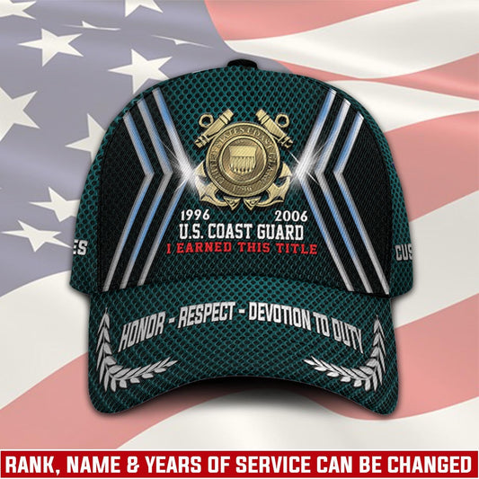 US Coast Guard – Classic Cap –  Combat Tech Emblem