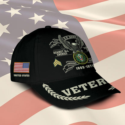 US Army – Classic Cap – Tactical Veteran Crest