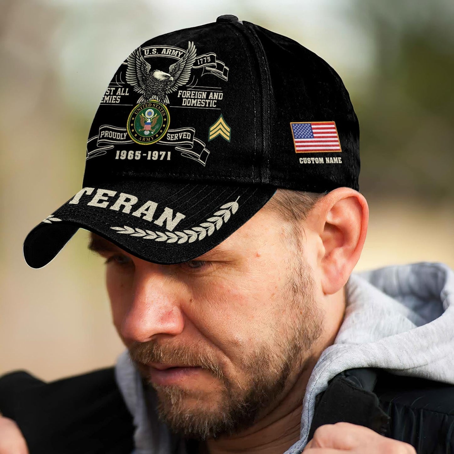 US Army – Classic Cap – Tactical Veteran Crest