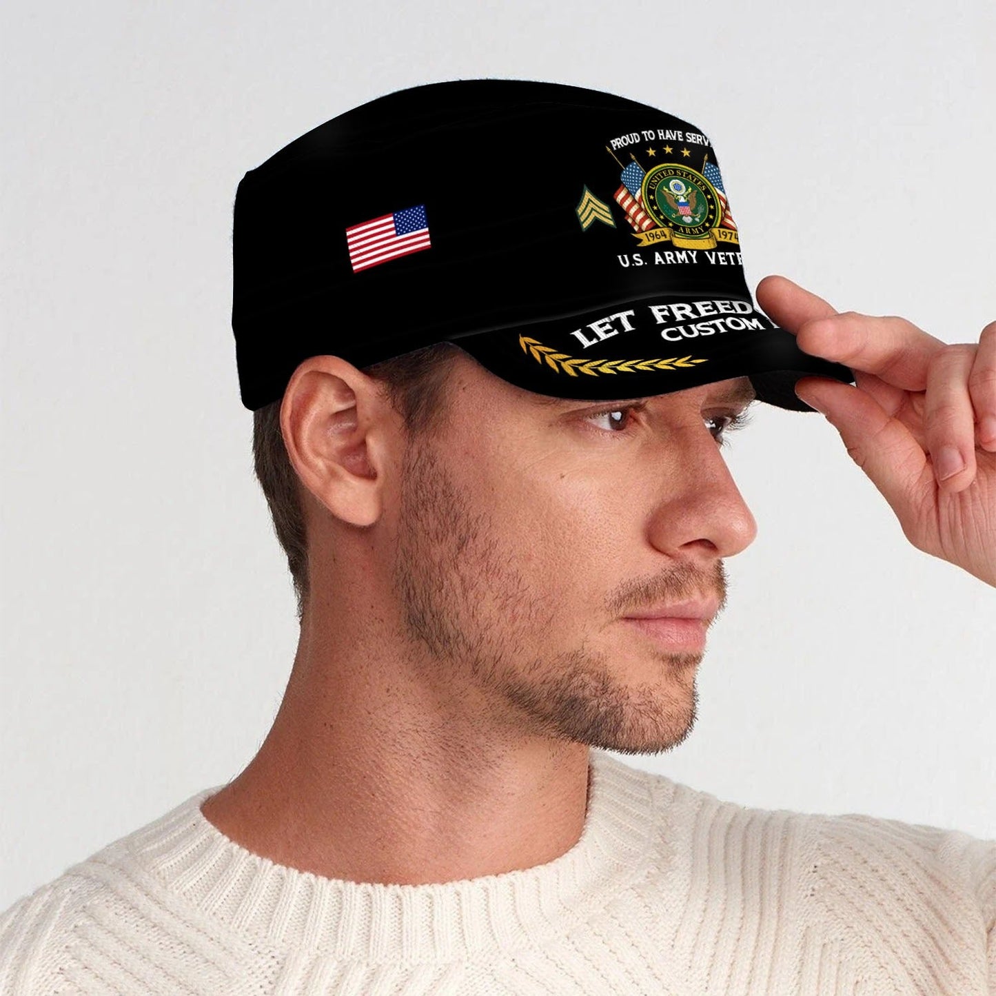 US Army – Military Cap – Elite Service Emblem