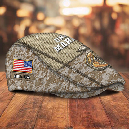 Custom U.S. Marine Corps Jeff Cap – Digital Camo Badge