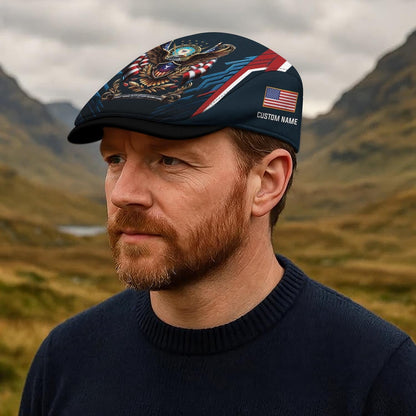 Custom U.S. Coast Guard Jeff Cap –  Liberty Shield Emblem