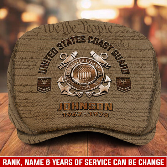 Custom U.S. Coast Guard Jeff Cap – Vintage Eagle Cap