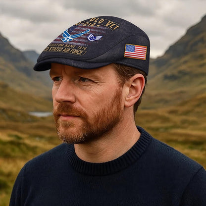 Custom U.S. Air Force Jeff Cap – Grumpy Old Vet