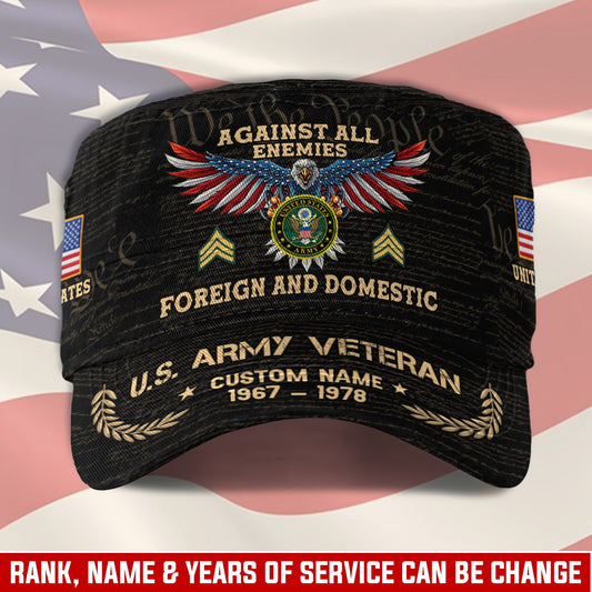 US Coast Guard – Military Cap - Honoring All Who Served